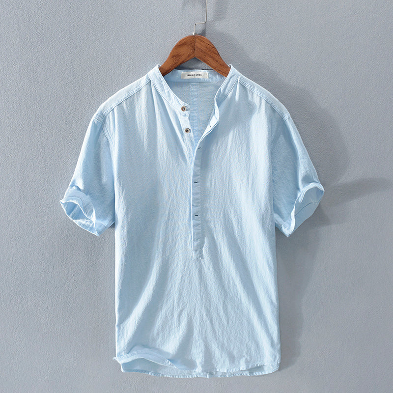 Urban Gents Ice-Silk Short-Sleeve Shirt