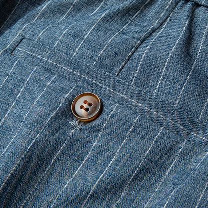 Urban Gents | Striped Linen Casual Pants