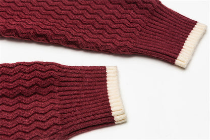 Men's Knitted Round Neck Sweater