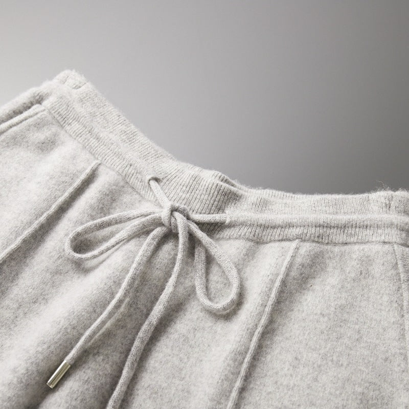 Urban Gents | Men's Wool Straight-Leg Pants