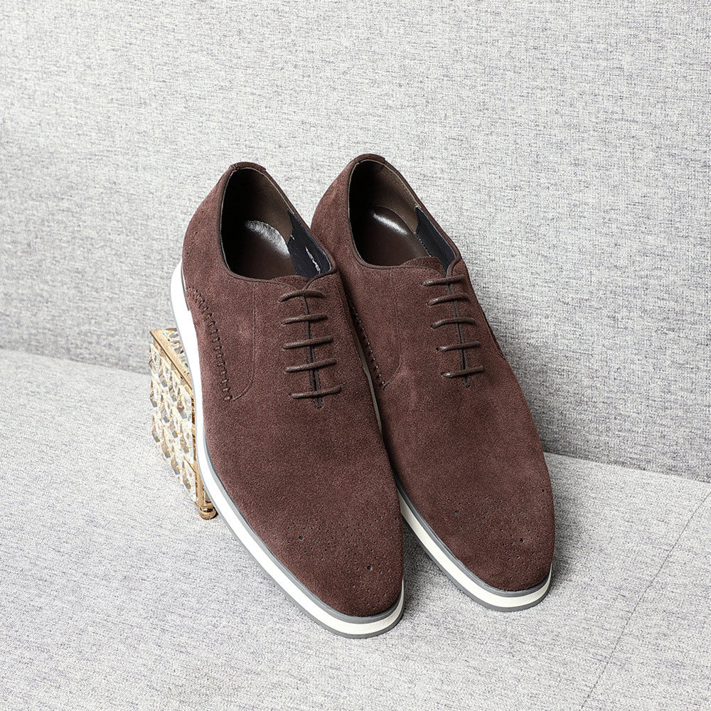 Elegant Suede Oxford Shoes