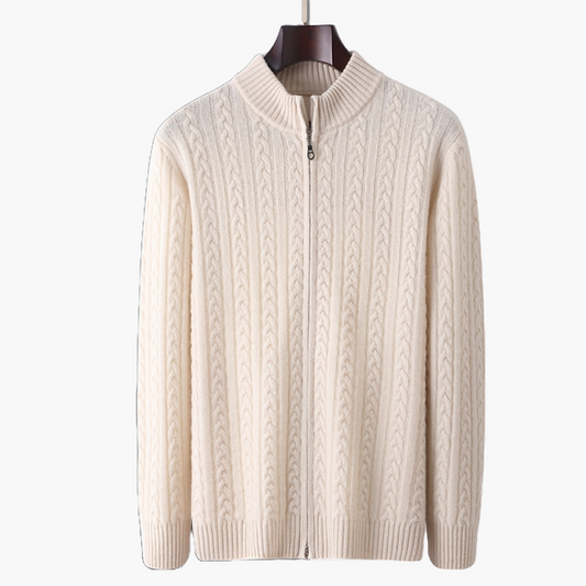 Urban Gents Wool Sweater – Stand Collar