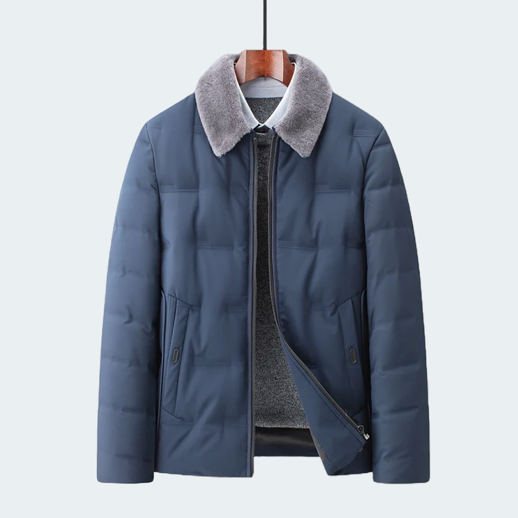 Detachable Wool Lapel Business Jacket