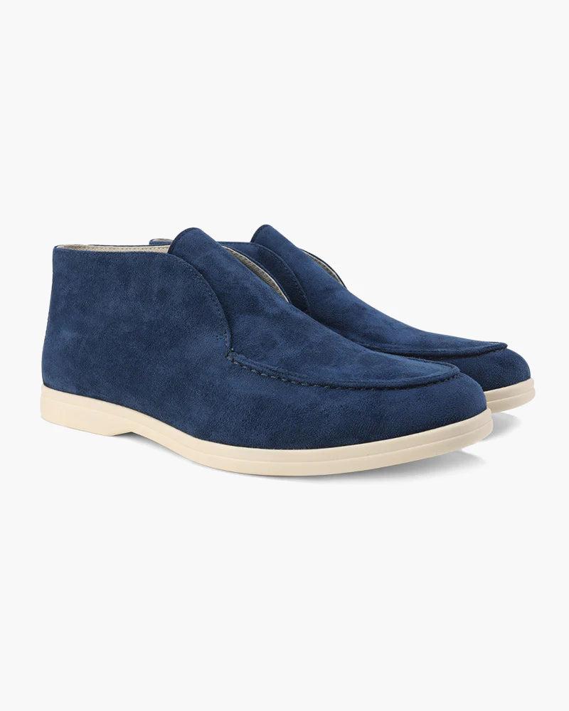 Urban Gents | High-cut suede loafers