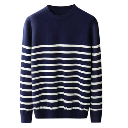 Urban Gents | Striped Round Neck Sweater