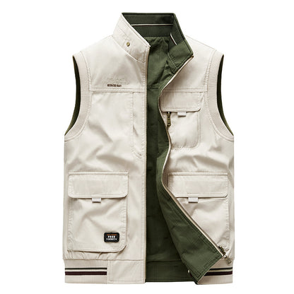 Urban Gents | Reversible Cotton Utility Vest