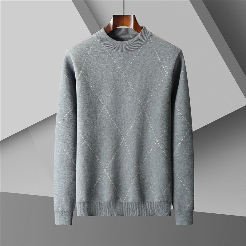 Men's Round Neck Warm Sweater