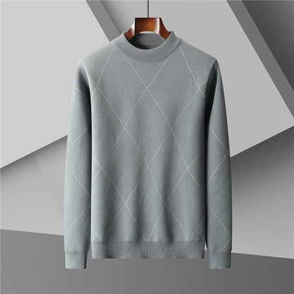 Men's Round Neck Warm Sweater