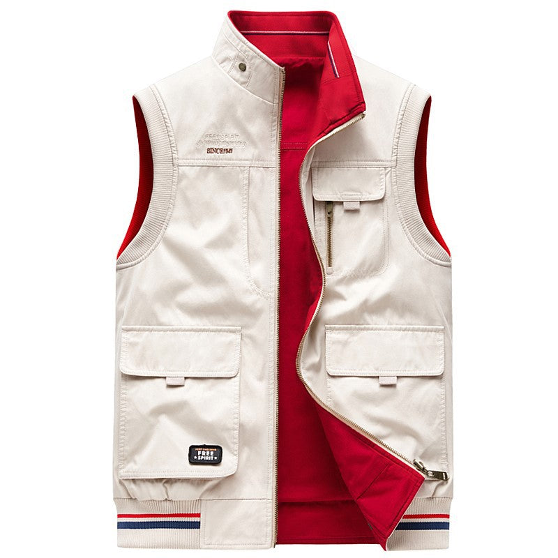 Urban Gents | Reversible Cotton Utility Vest