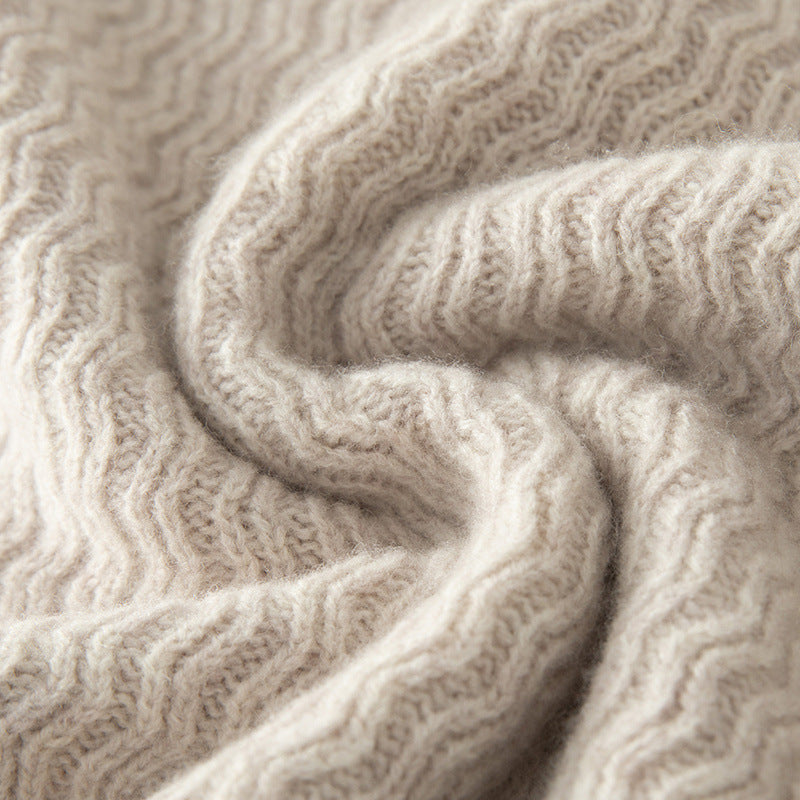 Half-Zip Wool Sweater