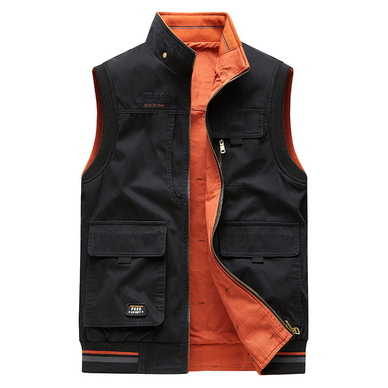 Urban Gents | Reversible Cotton Utility Vest