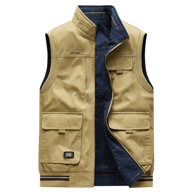 Urban Gents | Reversible Cotton Utility Vest