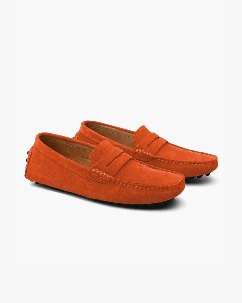 Urban Gents | Suede driver loafers