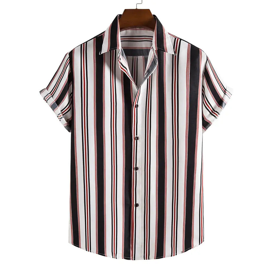 Men's Casual Striped Shirt