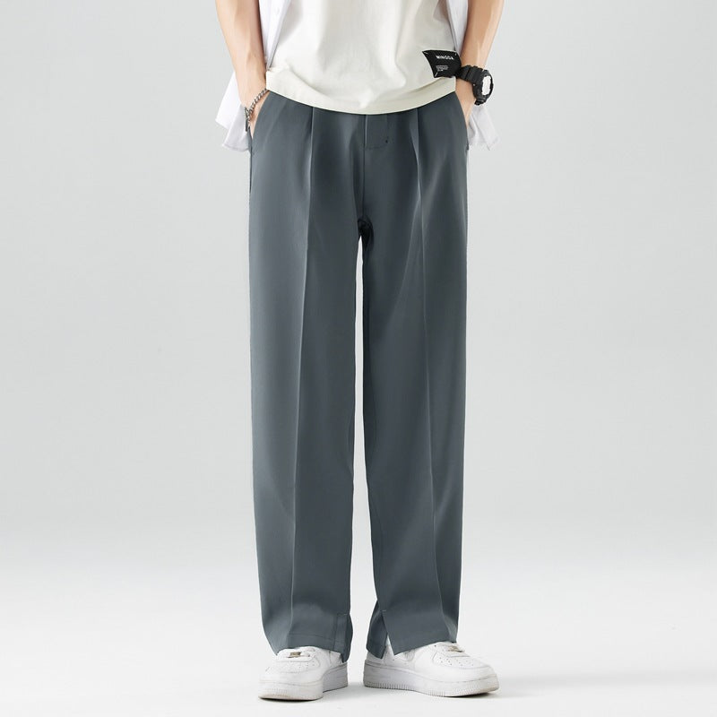 Urban Gents | Men’s Ice Silk Summer Suit Pants