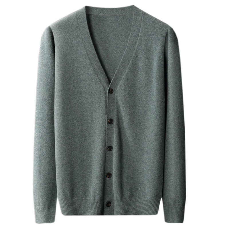 Urban Gents | V-Neck Wool Cardigan