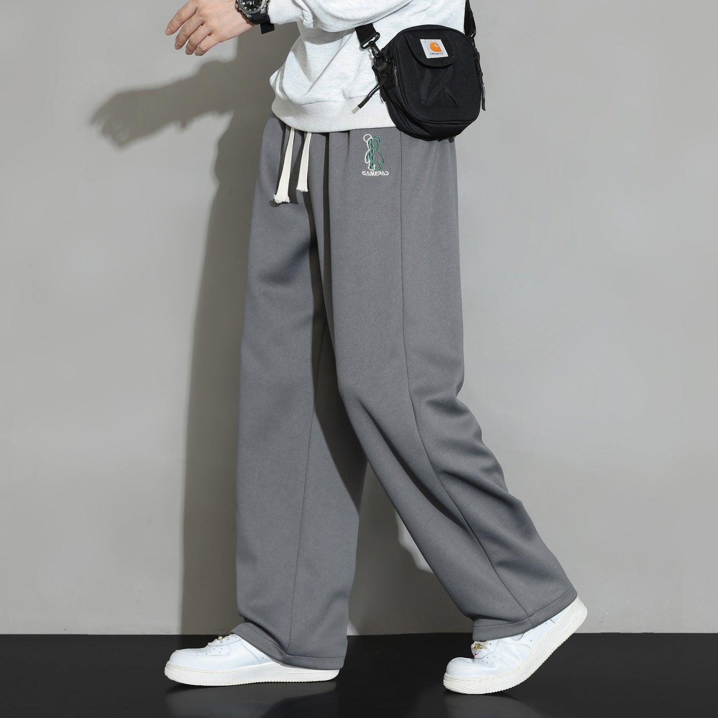 Wide Leg Sports Sweatpants