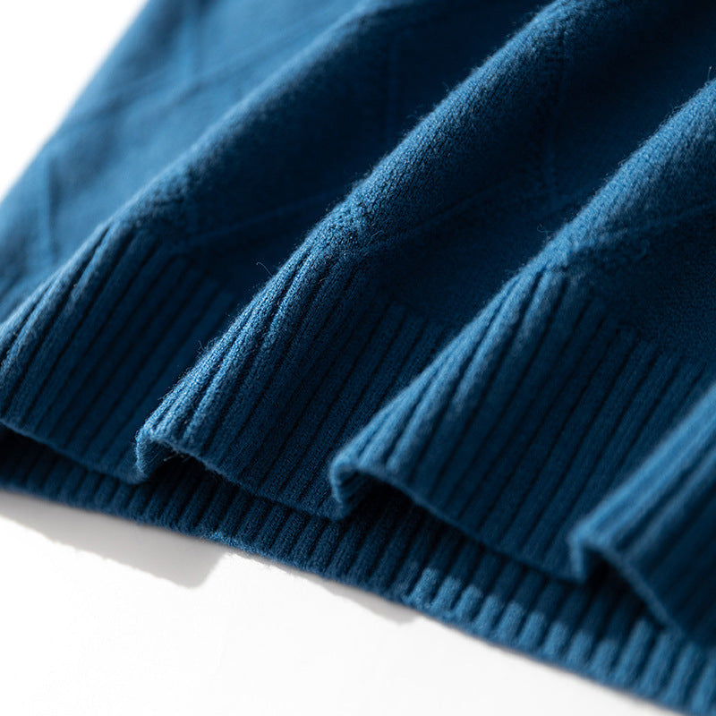 Classic Thick Cashmere Knit Sweater