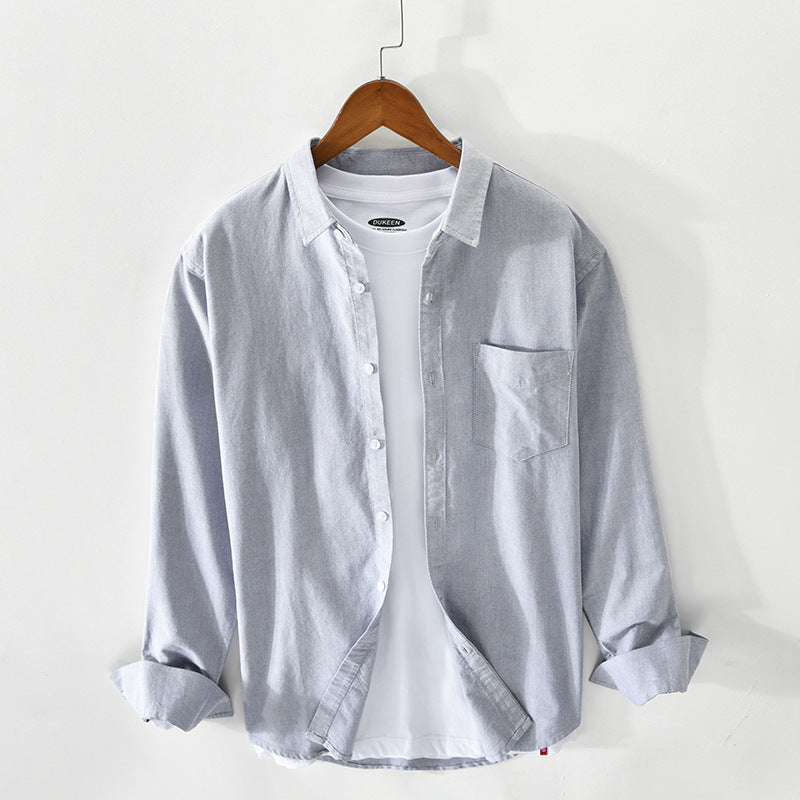 Urban Gents | Oxford Cotton Long Sleeve Shirt