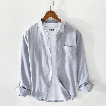 Urban Gents | Oxford Cotton Long Sleeve Shirt