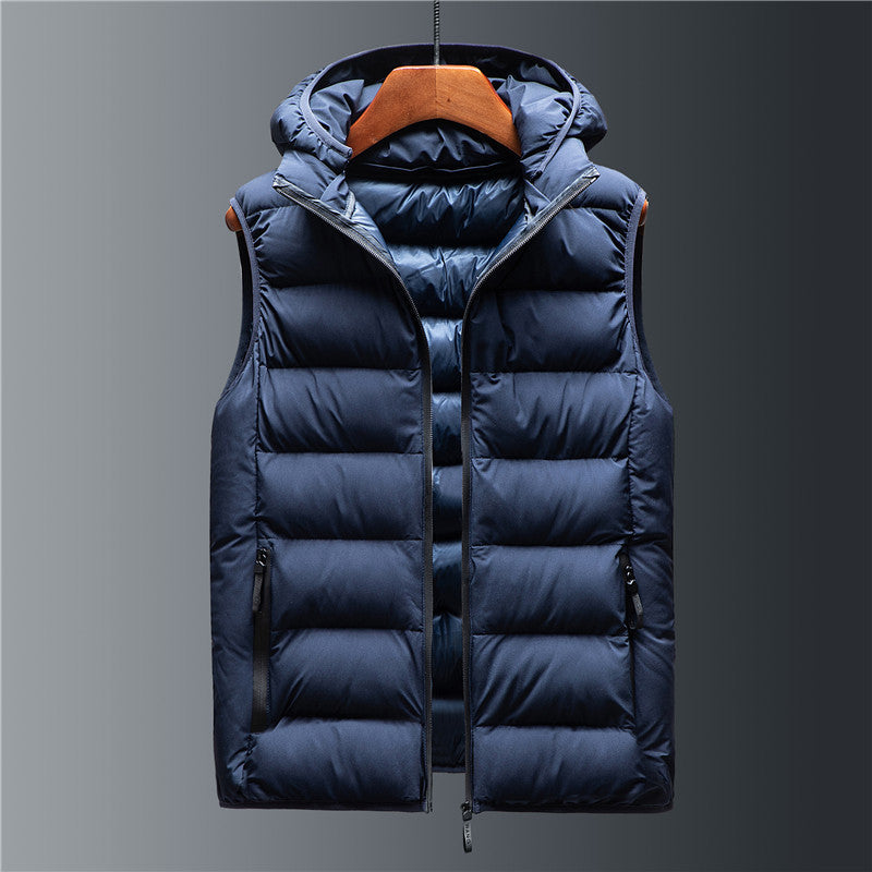 Urban Gents | Men’s Hooded Puffer Vest