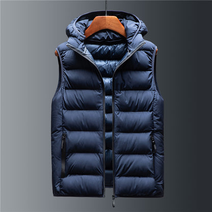 Urban Gents | Men’s Hooded Puffer Vest
