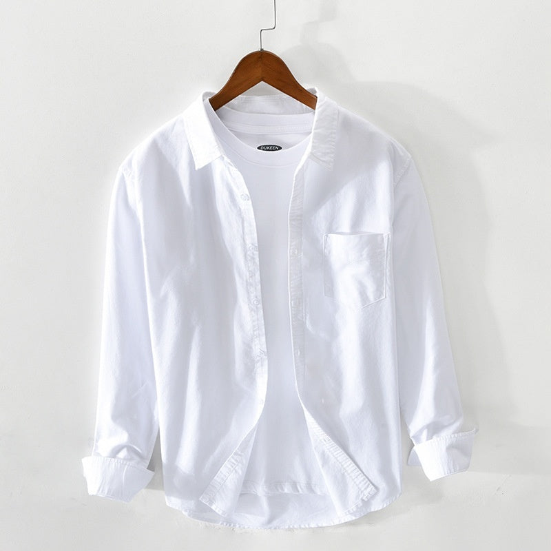 Urban Gents | Oxford Cotton Long Sleeve Shirt