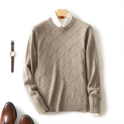 Classic Thick Cashmere Knit Sweater