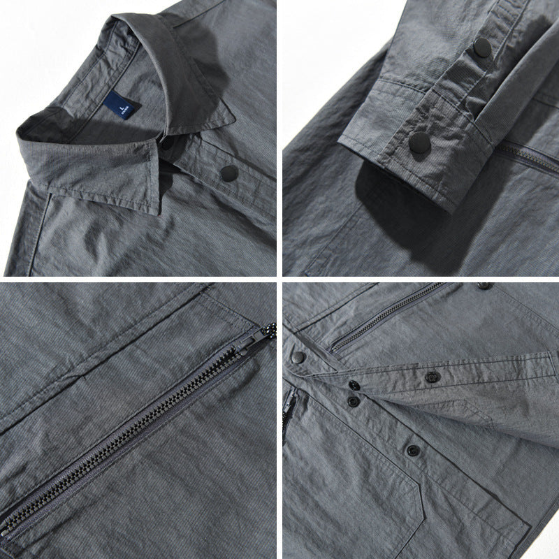 Urban Gents | Cotton Casual Long-Sleeve Shirt