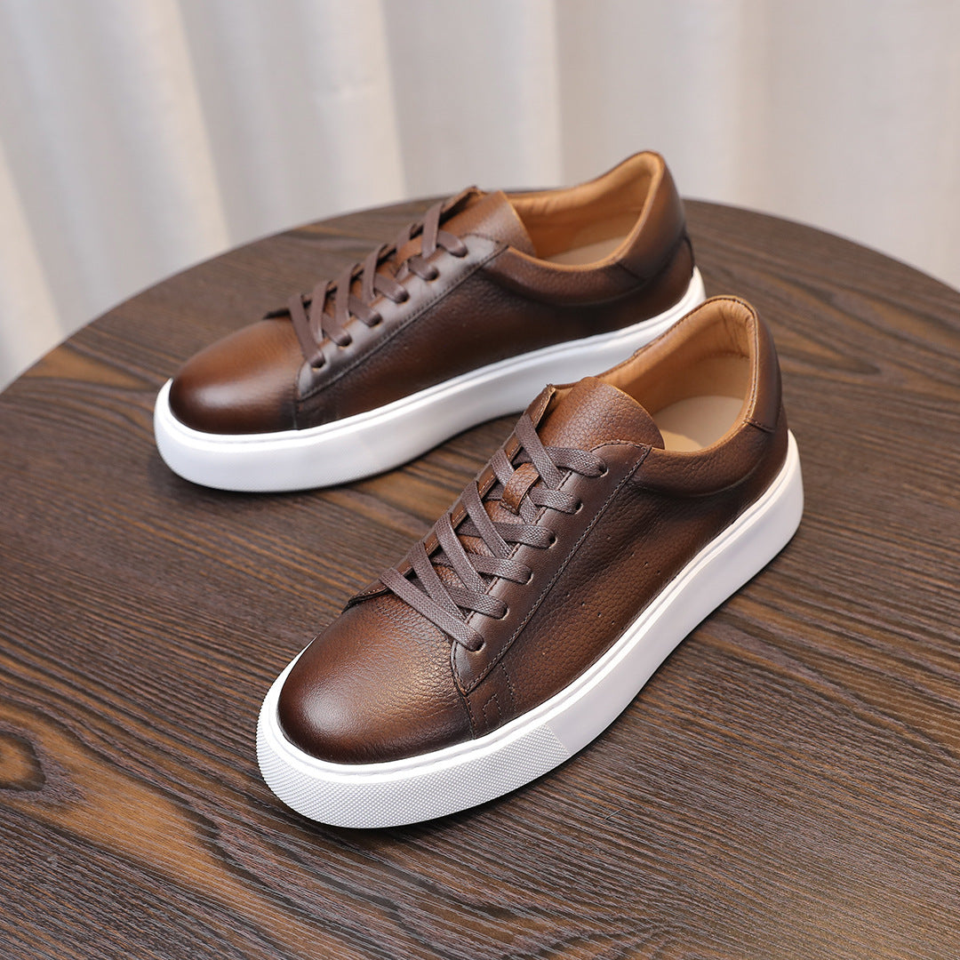 Urban Gents | Premium Cowhide Leather Sneakers