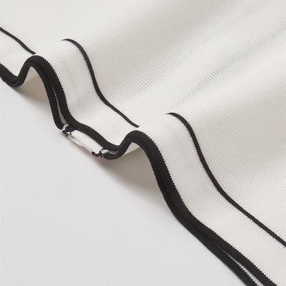 Old Money Contrast Cardigan