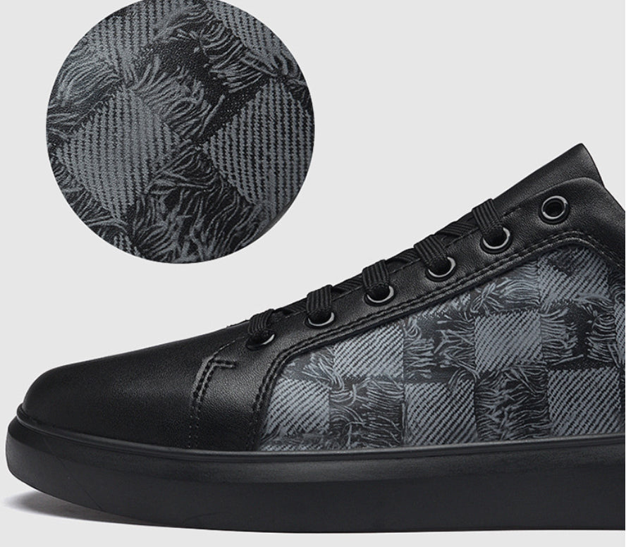 Premium Leather Casual Sneakers