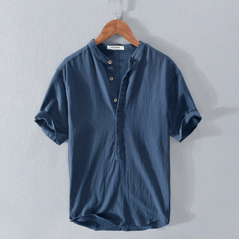 Urban Gents Ice-Silk Short-Sleeve Shirt