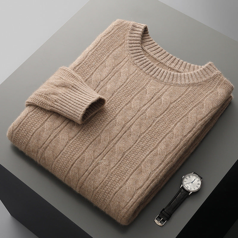 Classic Cashmere Round Neck Sweater