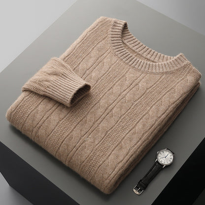 Classic Cashmere Round Neck Sweater