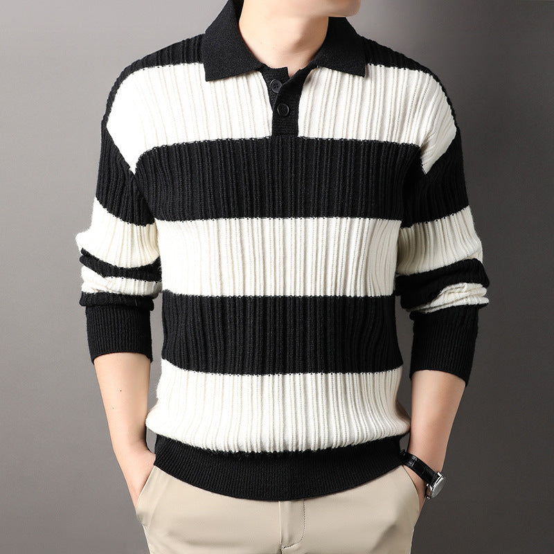 Urban Gents | Men’s Striped Knit Sweater