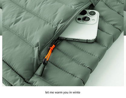 Urban Gents | Hooded Striped Cotton Padded Jacket