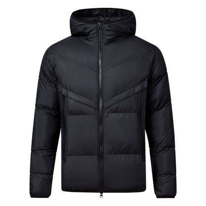 Urban Gents | Hooded Thickened Down Cotton Jacket