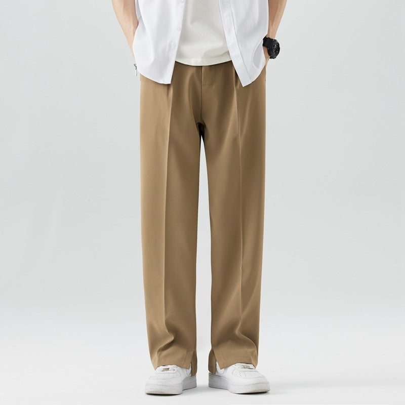 Urban Gents | Men’s Ice Silk Summer Suit Pants