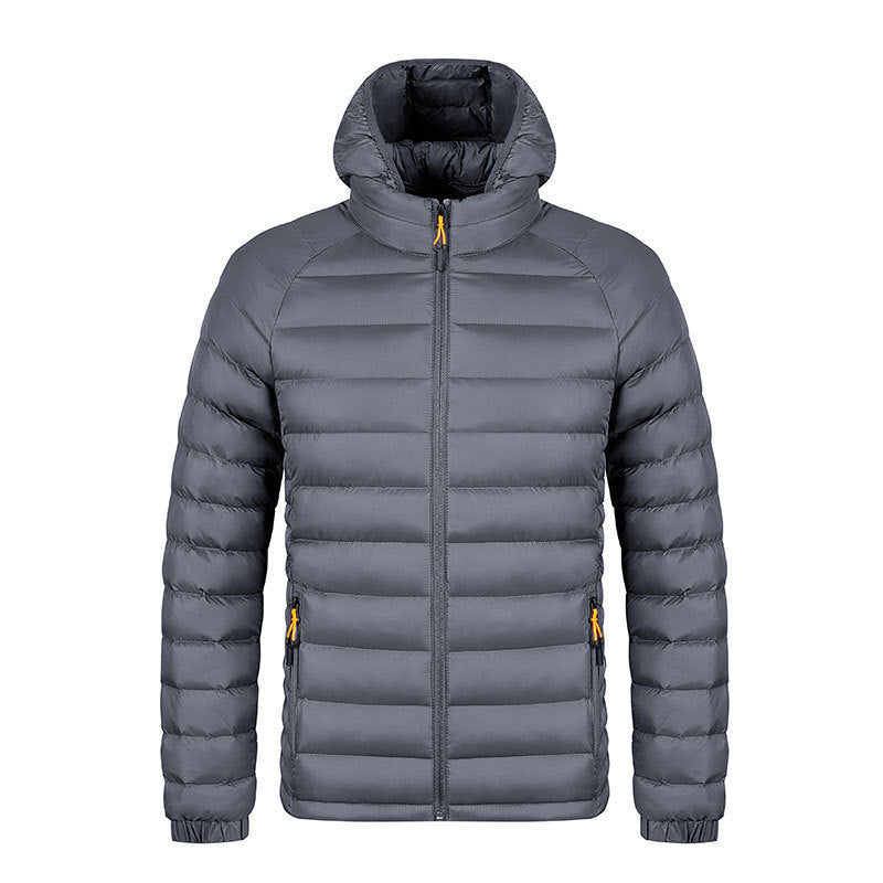 Urban Gents | Hooded Striped Cotton Padded Jacket
