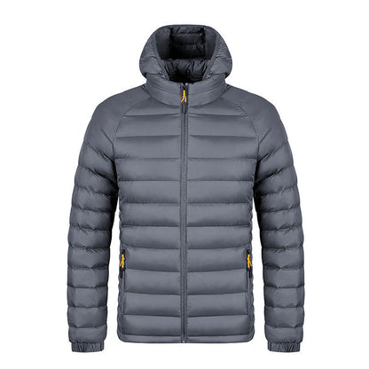 Urban Gents | Hooded Striped Cotton Padded Jacket