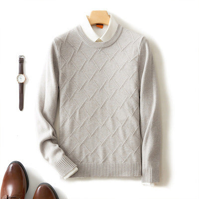 Classic Thick Cashmere Knit Sweater