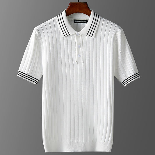Urban Gents | Ice Silk Knit Polo