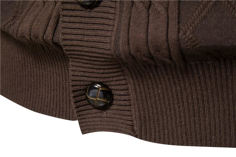 Urban Gents | Men's Thick Knit Cardigan