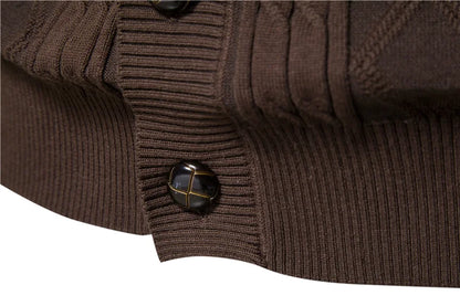 Urban Gents | Men's Thick Knit Cardigan