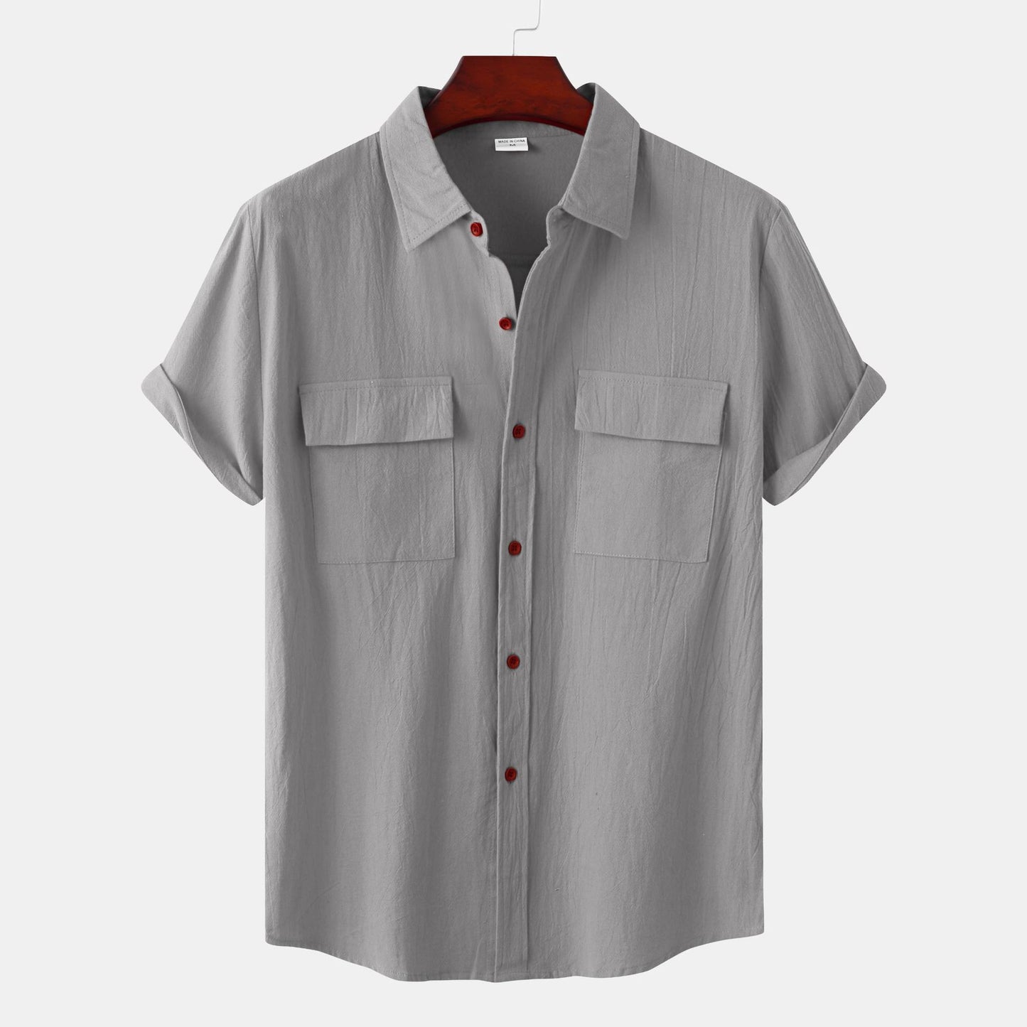 Urban Gents | Relaxed Linen Short Sleeve Shirt
