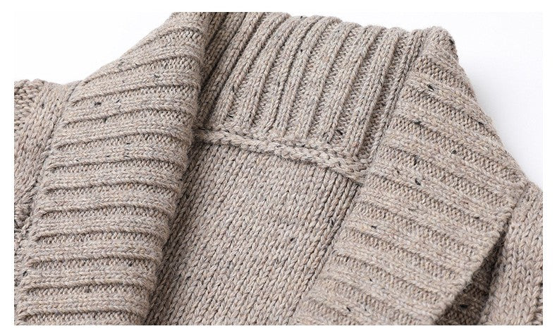 Urban Gents | Knitted jacquard jacket