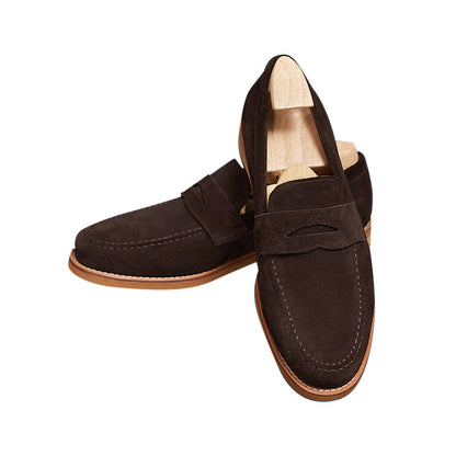 Business Casual Suede Loafers