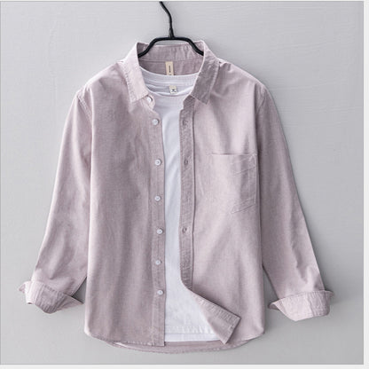 Urban Gents | Oxford Cotton Long Sleeve Shirt