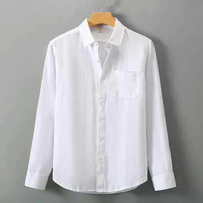 Breeze Guard Linen Shirt